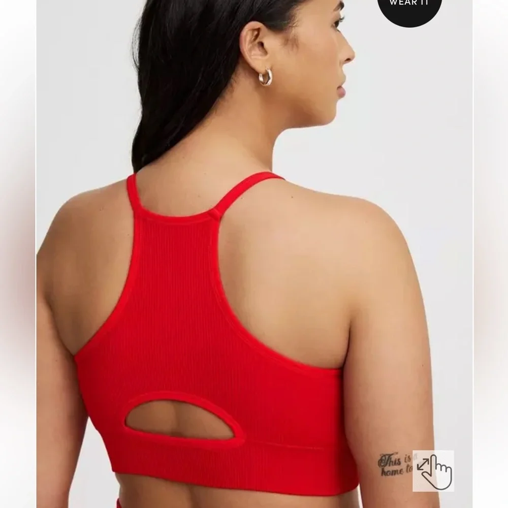 New! Set! Torrid sz‎ 4 Ribbed Bralette Panty 4X - Picture 2 of 3